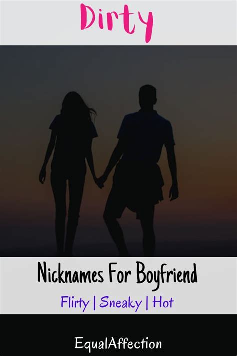 dirty nicknames for boyfriend|sexual nicknames for your boyfriend.